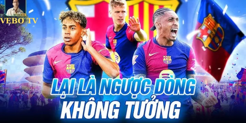 Barcelona ngược dòng ngoạn mục